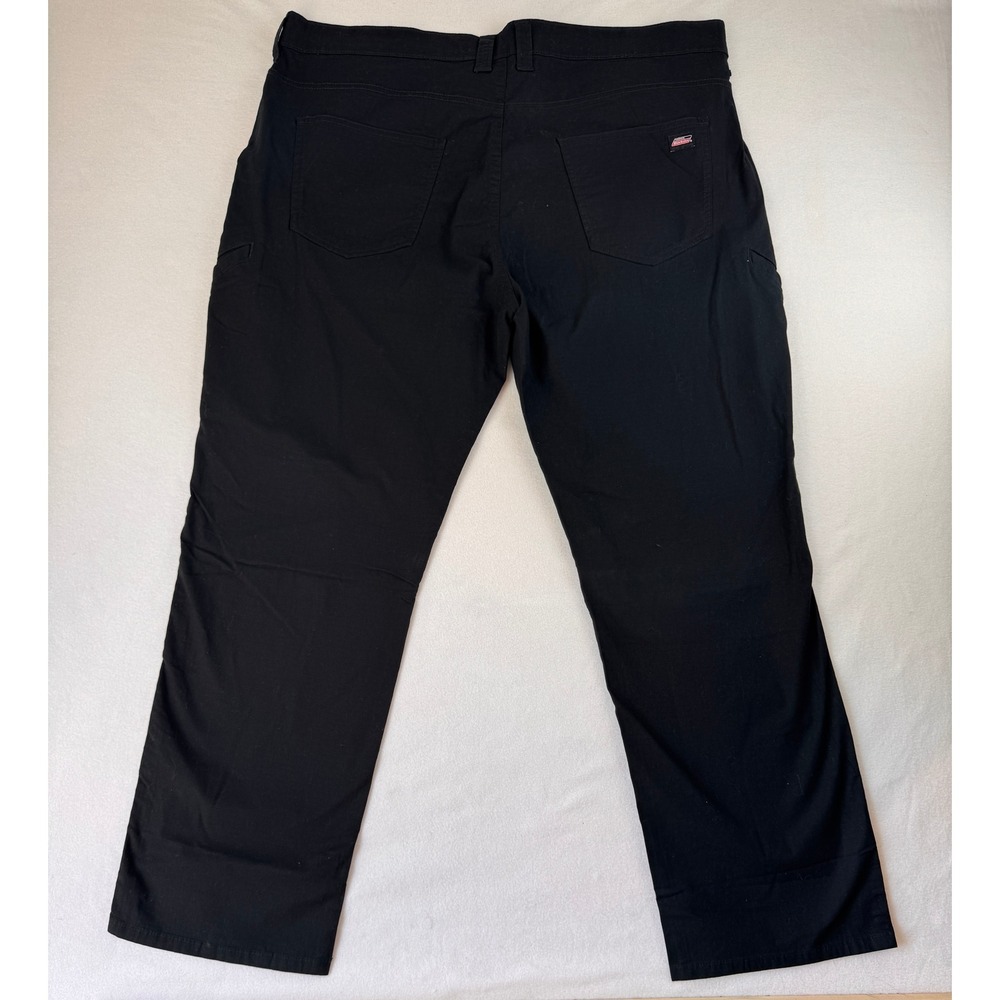 Dickies Men's 42x30 Black Flex Work Pants Carpenter Utility Stretch